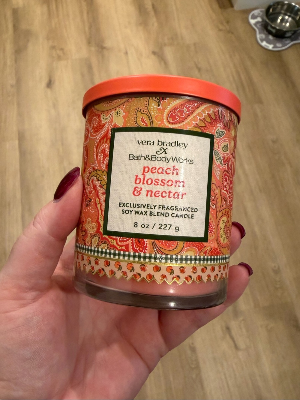 Bath & Body Works X Vera Bradley Single Wick Candle